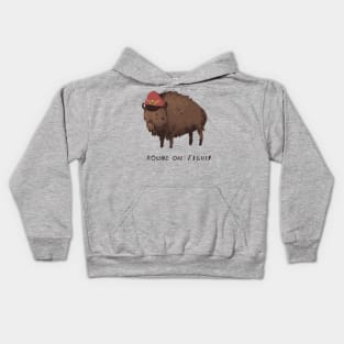 M. Bison Kids Hoodie